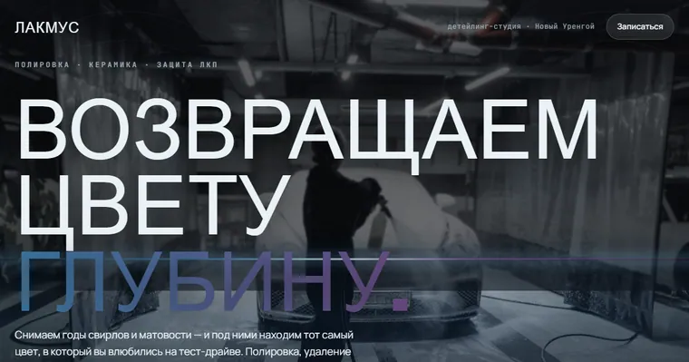 Образец «ЛАКМУС» — Детейлинг
